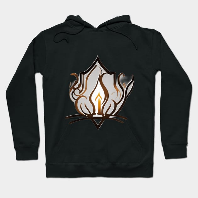 Mystical Flame Emblem Design No. 618 Hoodie by cornelliusy